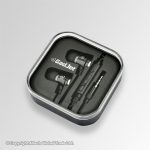 AU03 Gadjet Black + Silver Case