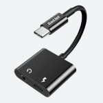 AU11 Gadjet 2-in-1 Audio + Charging Adapter
