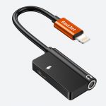 AU12 Gadjet 2-in-1 Audio and Charging Adapter for iphone and Lightning Devices
