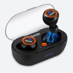 AU13 Gadjet Twin Wireless Earbuds With Charging Case Black