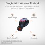AU15 Gadjet Single Mini Wireless Earbud Wireless Specifications