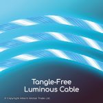 CA16 Gadjet Luminous LED Charge + Sync Cable Tanghle-Free Luminous Cable