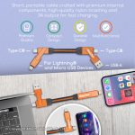CA19 Gadjet Rapid 6-in-1 Mini Charge + Sync Cable_
