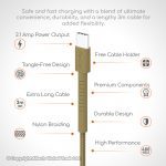 CA29 Gadjet Extra Long Charge + Sync Cable Grey Specifications
