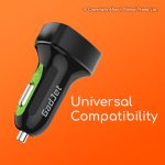 CH16 3-USB Port Power Car Charger Universal