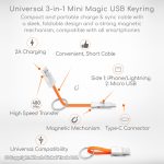 CH19 Gadjet Universal 3-in-1 Mini Magic USB Keyring Specifications