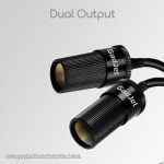 CH28 Gadjet Dual Socket Cigarette Lighter Splitter Dual Output