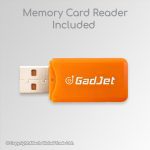 DC01 Gadjet Full HD 1080p Dashboard Camera Memory Card Reader