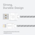 Gadjet CA03 Charge + Sync Cable for iPhone & Lightning Devices Strong Durable Design Grey BG