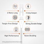 Gadjet CA21 Charge & Sync Cable For Micro USB & Type-C Devices Grey Main Spesification