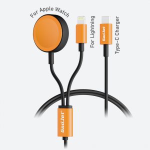 2-in-1 Wireless Watch Charger + Cable