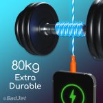 GadJet CA34 Luminous LED Charge + Sync Cable - Extra Durable
