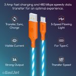 GadJet CA34 Luminous LED Charge + Sync Cable - Specs