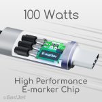 GadJet CA35 100W LED Charge and Sync Cable - E-marker Chip