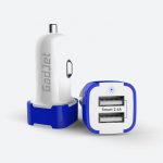 Gadjet CH35 Universal 2.4A 2USB Car Charger Blue Main