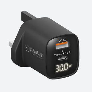 GaN 2-Port LED Power Adapter