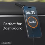 GadJet HL25 MagJet Wireless Charging Holder - Perfect for Dashboard