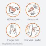 HL10 Gadjet 3 in 1 Flip Grip Phone Holder_