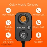AU27 Bluetooth AUX Adapter Controls