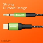 AU29 AUX to Type-C Cable Durable Design