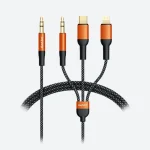 AU30 3-in-1 Trio AUX Audio Cable Main Image