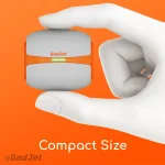 AU48 GadJet ANC TouchBeats Wireless Earbuds With Active Noise Cancelling Compact Size