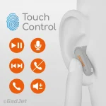 AU48 GadJet ANC TouchBeats Wireless Earbuds With Active Noise Cancelling Touch Control
