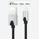 CA05 Gadjet MFI iPhone Cable Silver