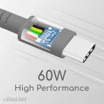 CA61 Extra Long Charge and Sync Cable - 60W