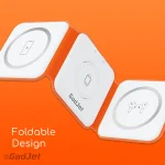 CH41 3-in-1 Foldable Wireless Charging Mat Foldable Design
