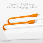 CH42 Gadjet Rapid 20,000mAh 4-in-1 Power Bank Built-in Cables