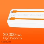 CH42 Gadjet Rapid 20,000mAh 4-in-1 Power Bank High Capacity