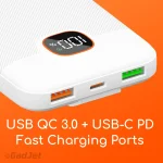 GadJet CH69 Rapid 4-in-1 Power Bank - QC 3.0 and USB PD