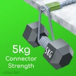 GadJet Long 2-in-1 Rapid Charge & Sync Cable - 5kg connector strength